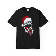 Load image into Gallery viewer, Rolling Stones Inspired Festive Christmas T-shirt
