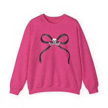 Load image into Gallery viewer, Skull and Bones Bow Crewneck Sweatshirt