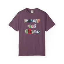 Load image into Gallery viewer, Therapy Ain&#39;t Cheap Unisex Garment-Dyed T-Shirt - Casual, Trendy, Mental Health Awareness