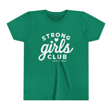 Load image into Gallery viewer, Strong Girls Club Youth Tee - Empowering Girls Back to School