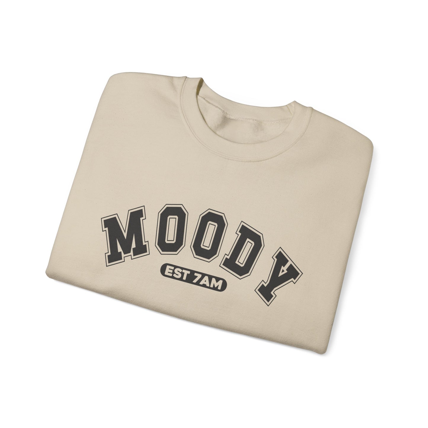 Moody 7am Crewneck Sweatshirt