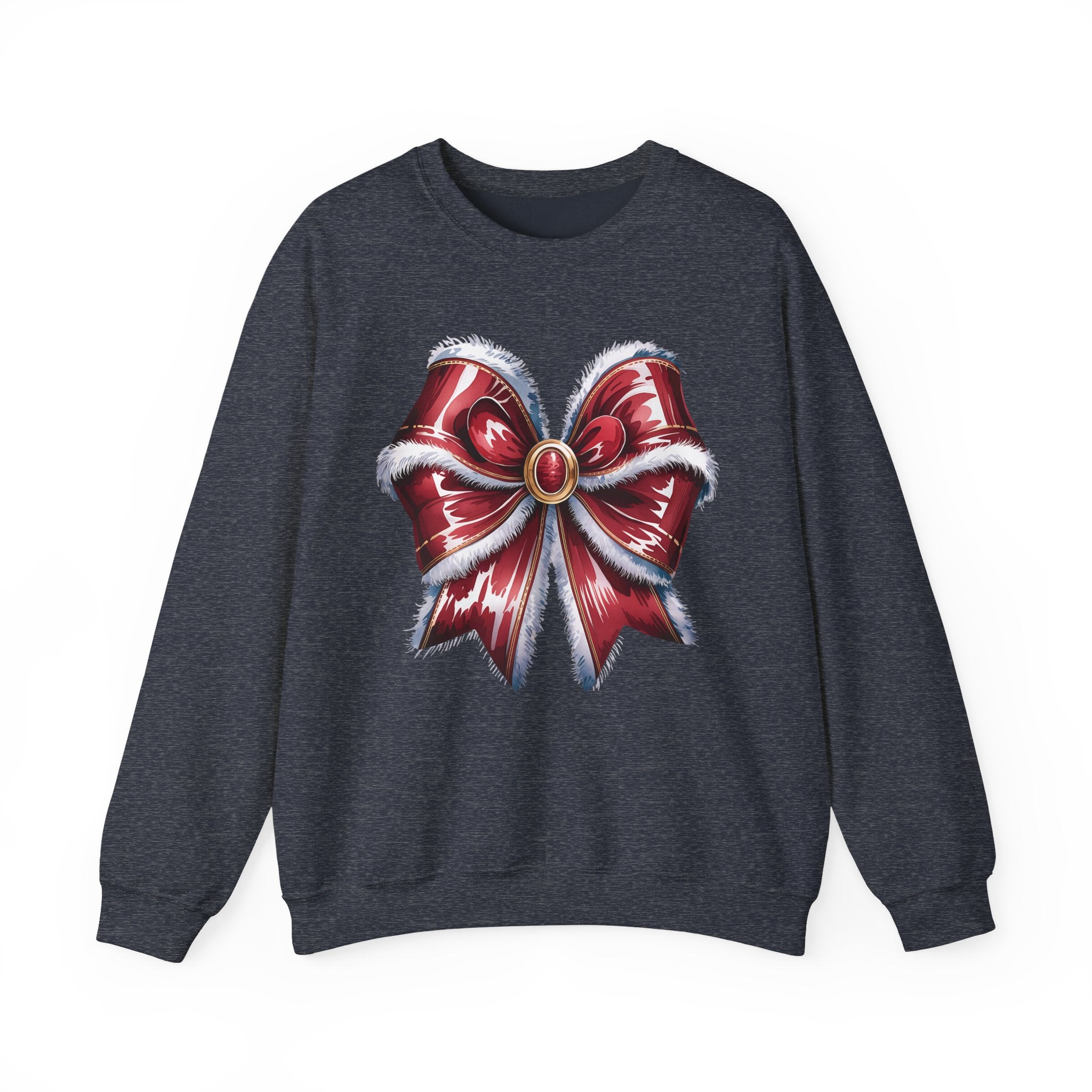 Santa's Chic Bow-tique sweatshirt