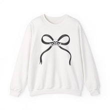 Load image into Gallery viewer, Skull and Bones Bow Crewneck Sweatshirt