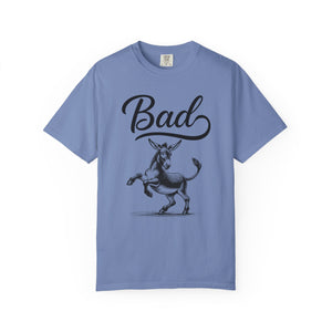 Playful Unisex T-Shirt - 'Stay Bad' Donkey Graphic Tee