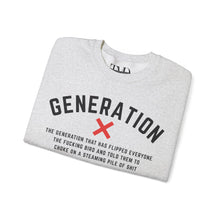 Load image into Gallery viewer, Generation X Rebel Unisex Sweatshirt