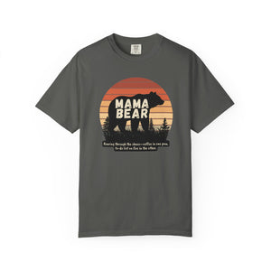 Mama Bear-Funny Shirt Comfort Colors T-Shirt - Gift for Mom, Mothers Day Gift