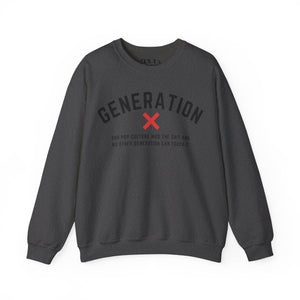 Generation X Pop Culture Unisex Sweatshirt