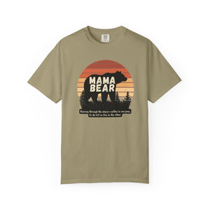 Mama Bear-Funny Shirt Comfort Colors T-Shirt - Gift for Mom, Mothers Day Gift