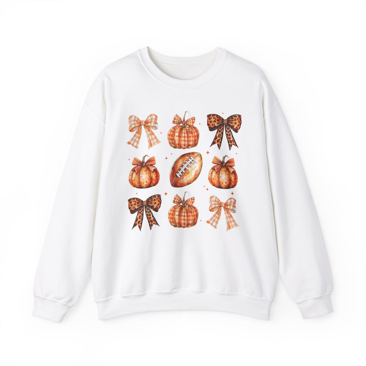 white autumn sweatshirt
