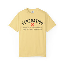 Load image into Gallery viewer, Generation X T-Shirt, Vintage Style Tee, Unisex Graphic Shirt,, Nostalgic Apparel, Casual Statement Wear, Gene