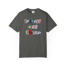 Load image into Gallery viewer, Therapy Ain&#39;t Cheap Unisex Garment-Dyed T-Shirt - Casual, Trendy, Mental Health Awareness
