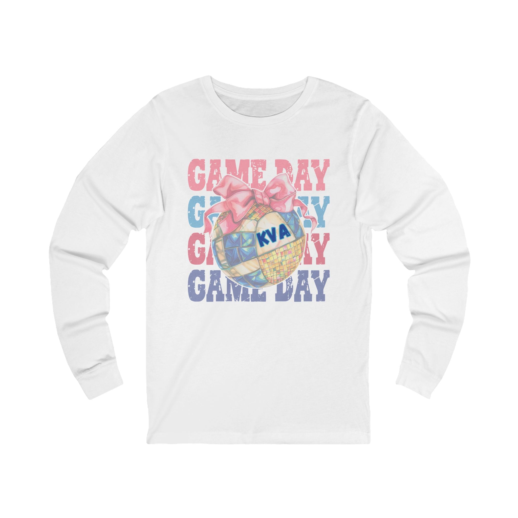 Game Day KVA Unisex Long Sleeve Tee - Stylish Comfort for Sports Fans