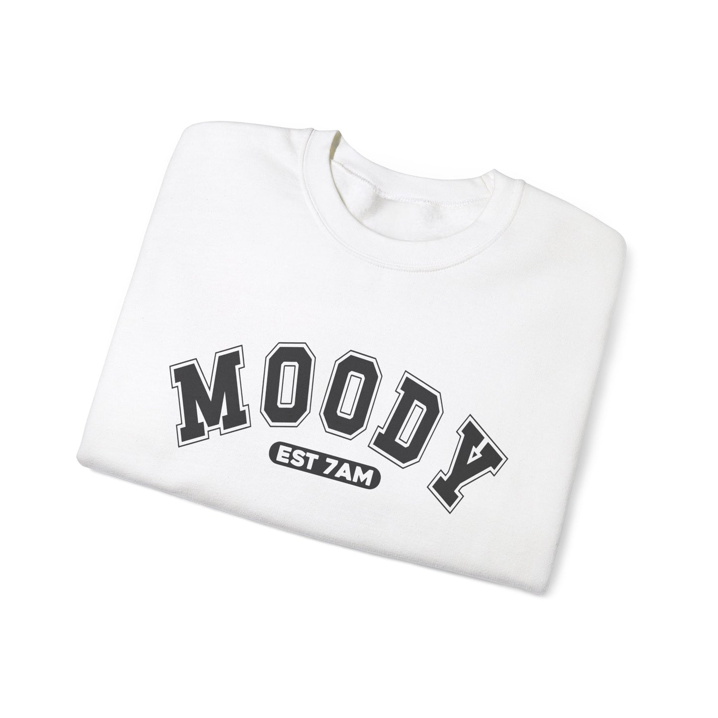 Moody 7am Crewneck Sweatshirt