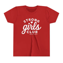 Load image into Gallery viewer, Strong Girls Club Youth Tee - Empowering Girls Back to School