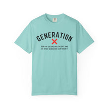 Load image into Gallery viewer, Generation X Pop Culture Unisex T-shirt, Vintage Style Gift, 80s Nostalgia Apparel, Casual Everyday Wear, Cool Graphic Tee, Gene