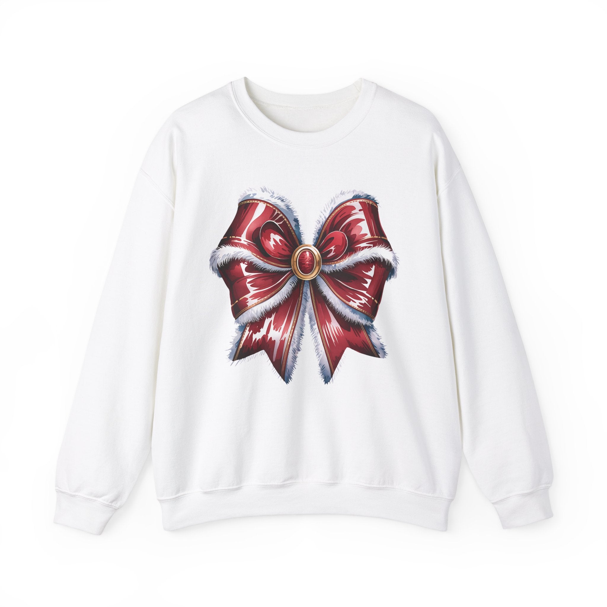 Santa's Chic Bow-tique sweatshirt