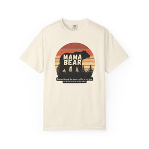 Mama Bear-Funny Shirt Comfort Colors T-Shirt - Gift for Mom, Mothers Day Gift