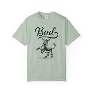Playful Unisex T-Shirt - 'Stay Bad' Donkey Graphic Tee