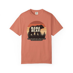 Mama Bear-Funny Shirt Comfort Colors T-Shirt - Gift for Mom, Mothers Day Gift