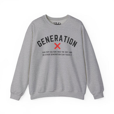 Generation X Pop Culture Unisex Sweatshirt