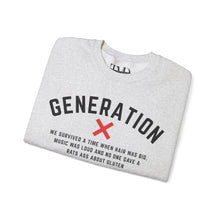 Load image into Gallery viewer, Graphic Sweatshirt with Generation X Humor