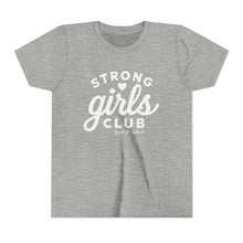 Load image into Gallery viewer, Strong Girls Club Youth Tee - Empowering Girls Back to School