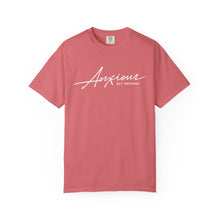 Load image into Gallery viewer, Anxious but Awesome T-Shirt - Snarky Mental Health Unisex Garment-Dyed T-shirt