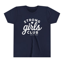 Load image into Gallery viewer, Strong Girls Club Youth Tee - Empowering Girls Back to School