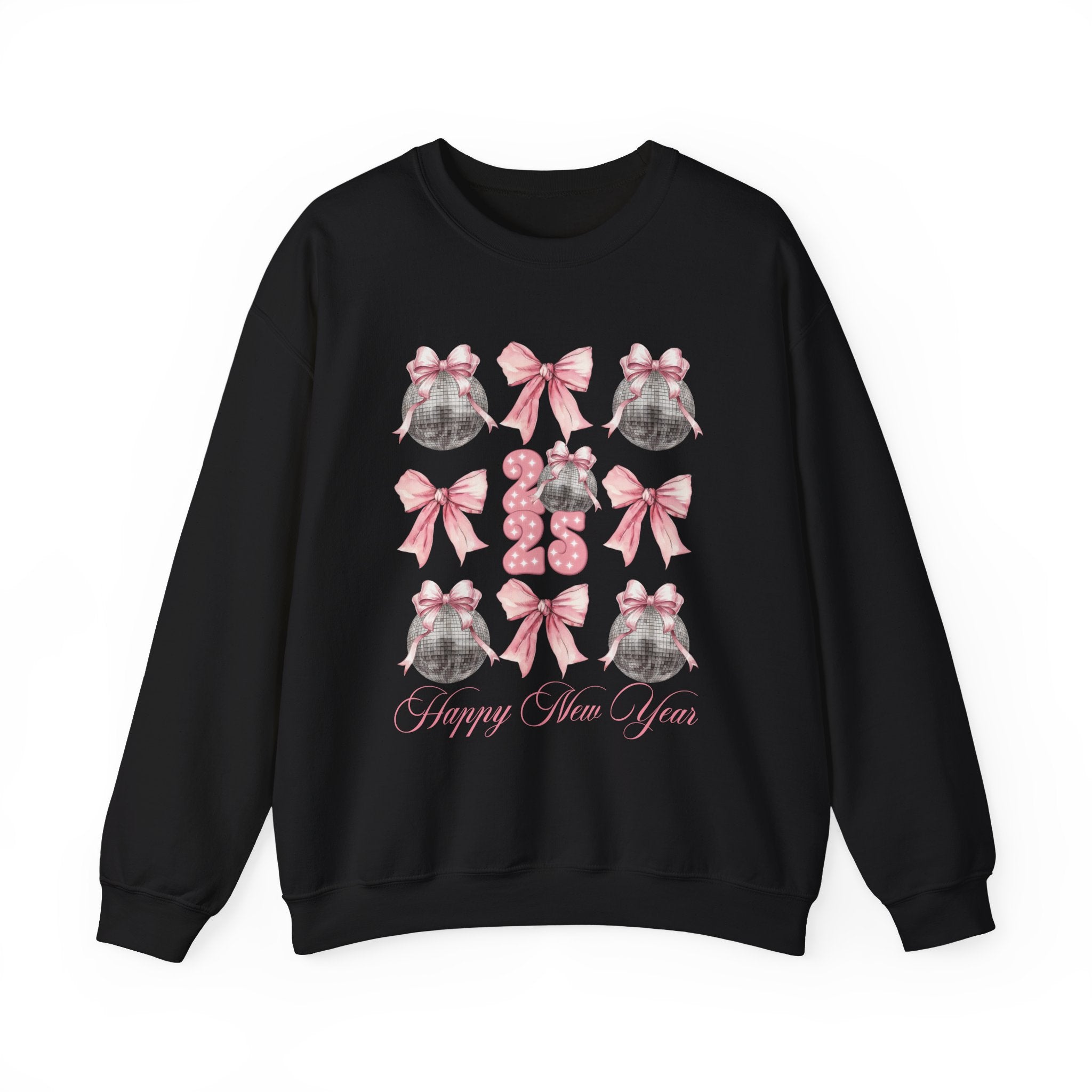 Disco & Bows: Party into 2025 Crewneck