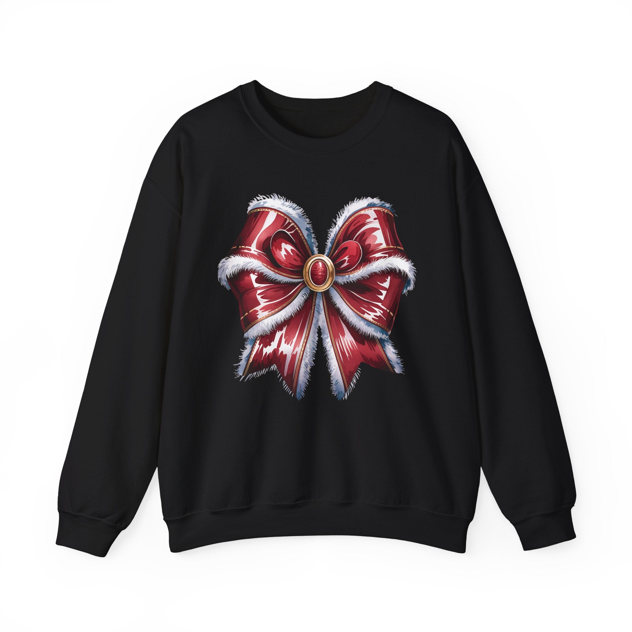 Santa's Chic Bow-tique sweatshirt