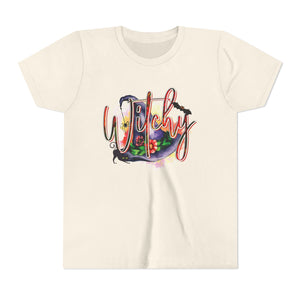 Witchy Halloween Youth Short Sleeve Tee