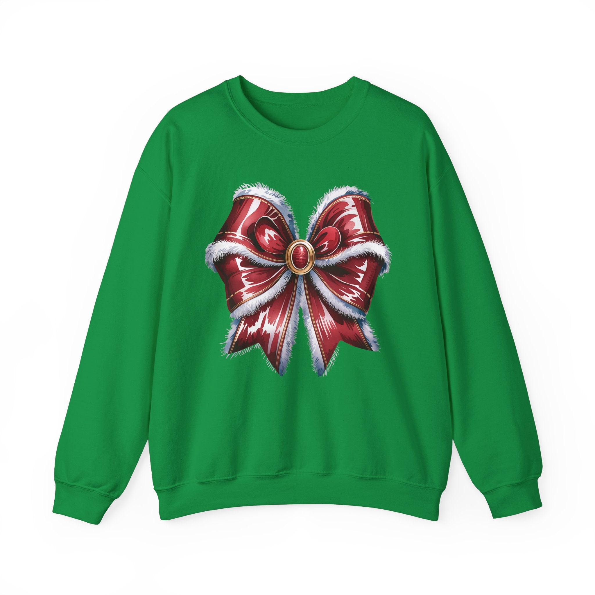 Santa's Chic Bow-tique sweatshirt