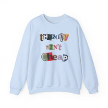 Load image into Gallery viewer, Snarky &quot;Therapy Ain&#39;t Cheap&quot; Unisex Midweight Fleece Sweatshirt