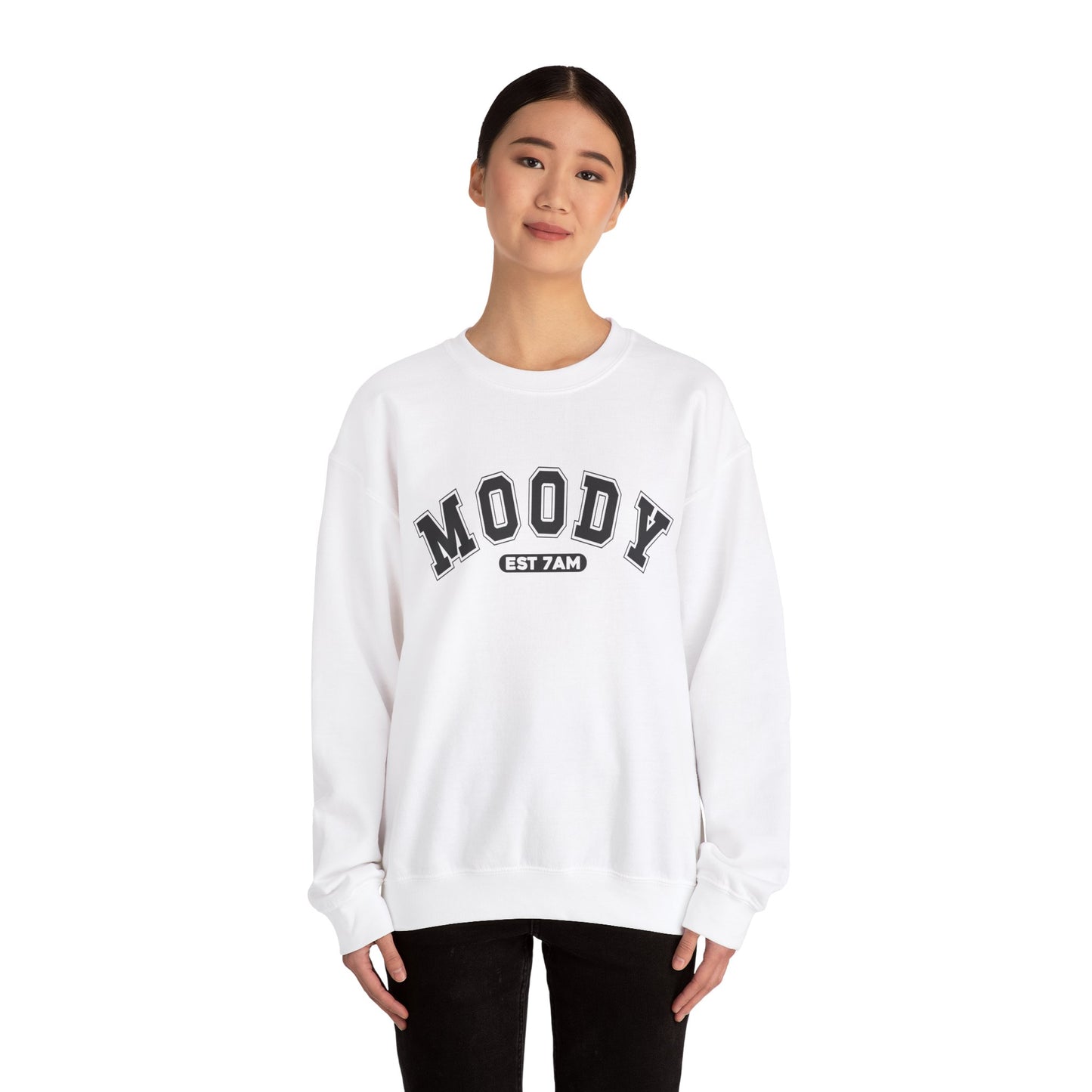 Moody 7am Crewneck Sweatshirt