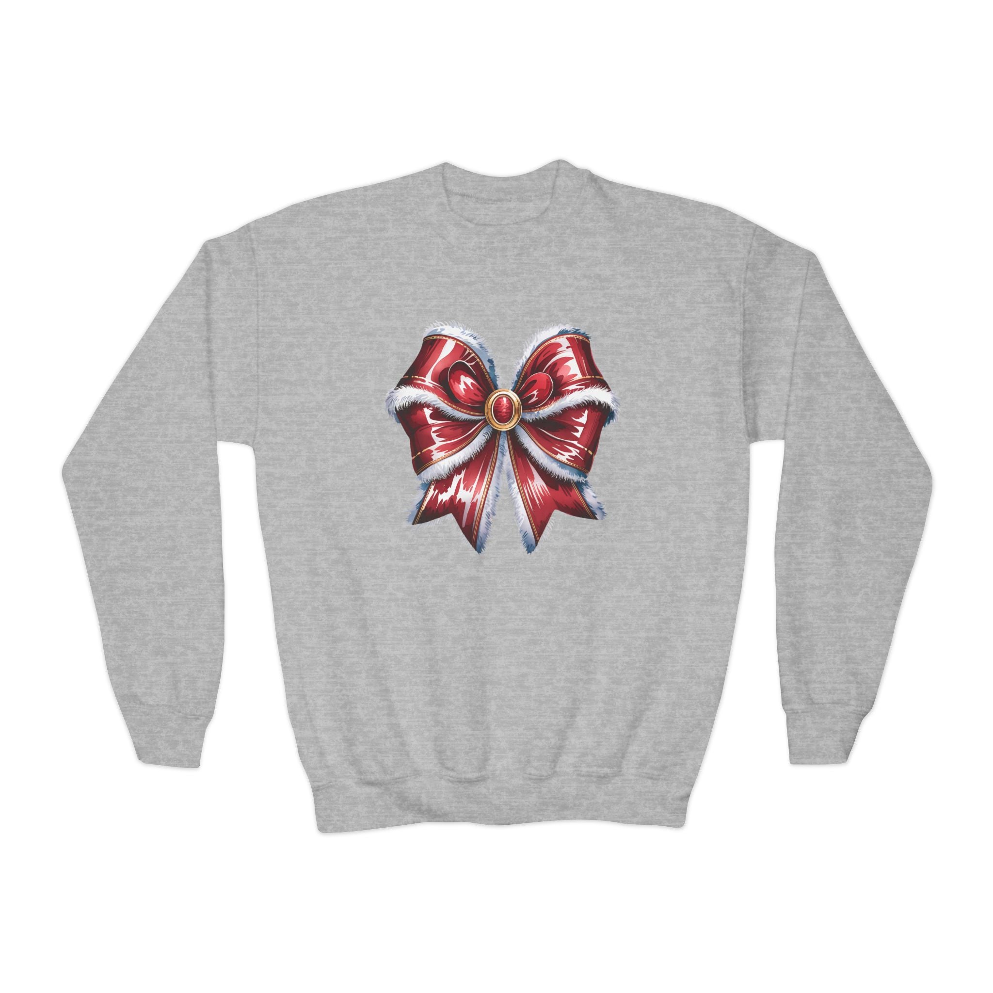 Santa's Chic Bow-tique YOUTH sweatshirt