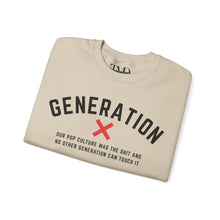 Load image into Gallery viewer, Generation X Pop Culture Unisex Sweatshirt