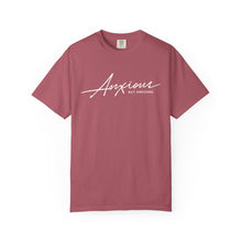 Load image into Gallery viewer, Anxious but Awesome T-Shirt - Snarky Mental Health Unisex Garment-Dyed T-shirt