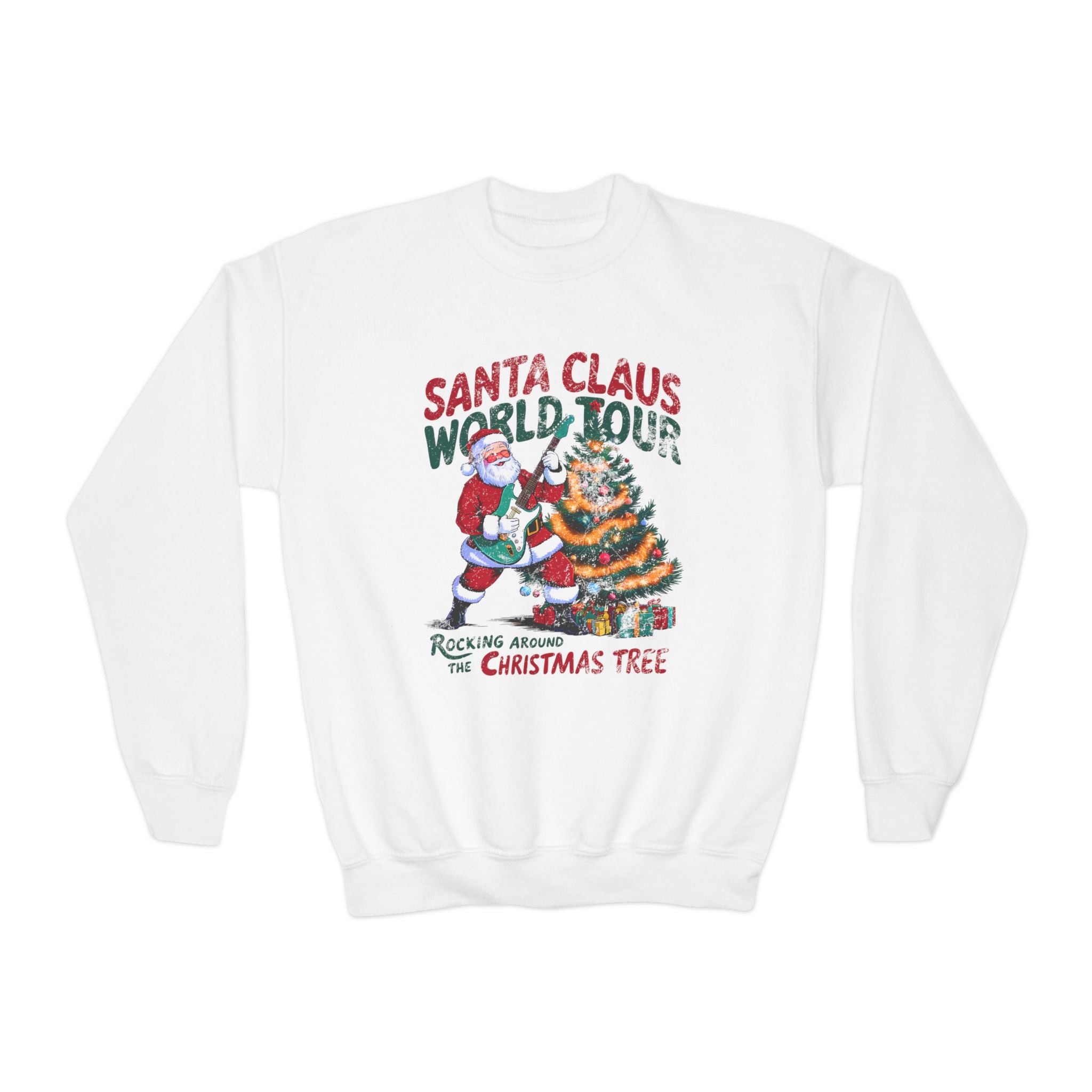 Santa Claus World Tour: Rockin' Around the Christmas Tree! YOUTH Sweatshirt