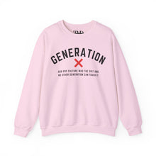Load image into Gallery viewer, Generation X Pop Culture Unisex Sweatshirt