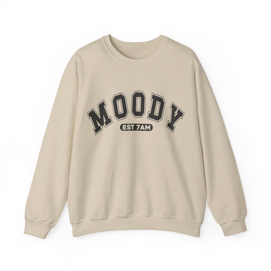 Moody 7am Crewneck Sweatshirt