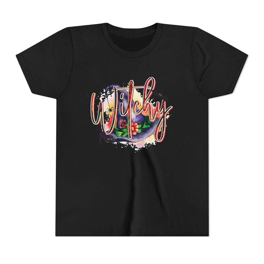 Witchy Halloween Youth Short Sleeve Tee