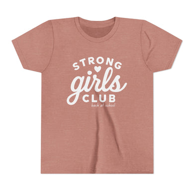 Strong Girls Club Youth Tee - Empowering Girls Back to School