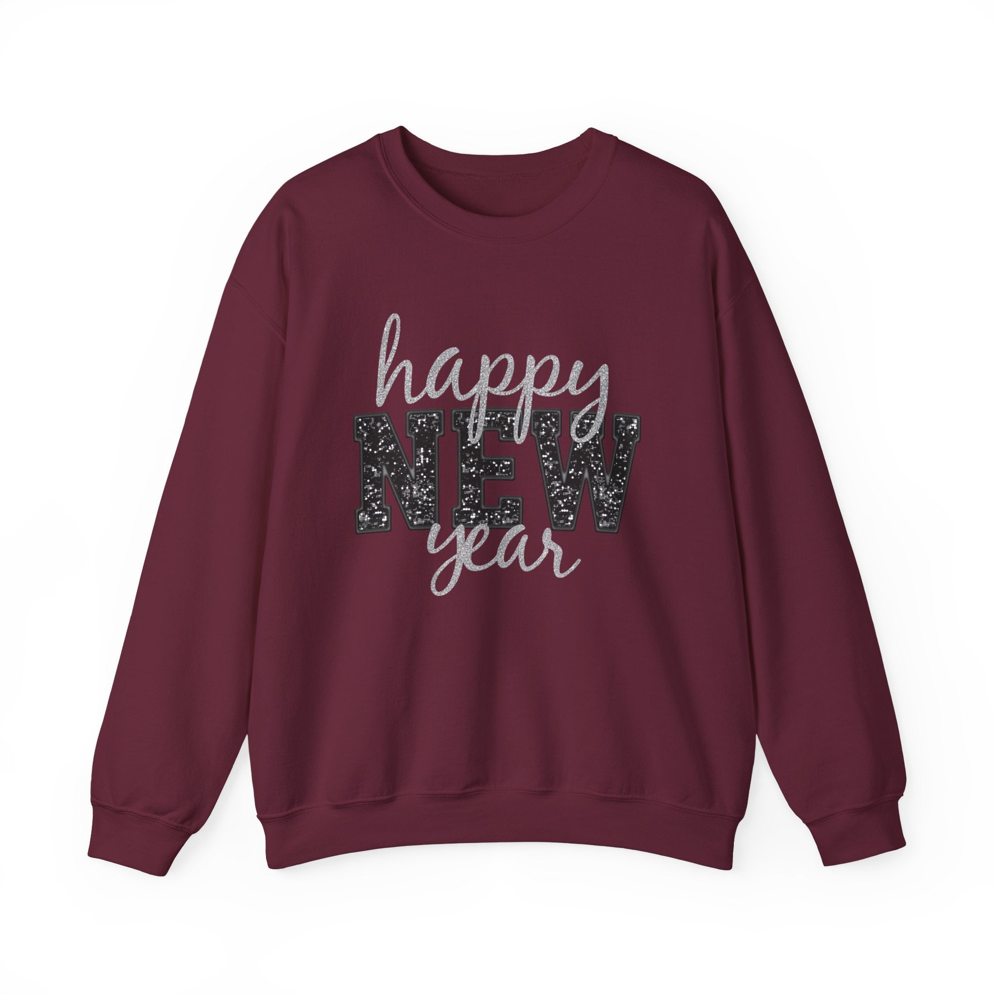 Midnight Sparkle: Happy New Year Crewneck