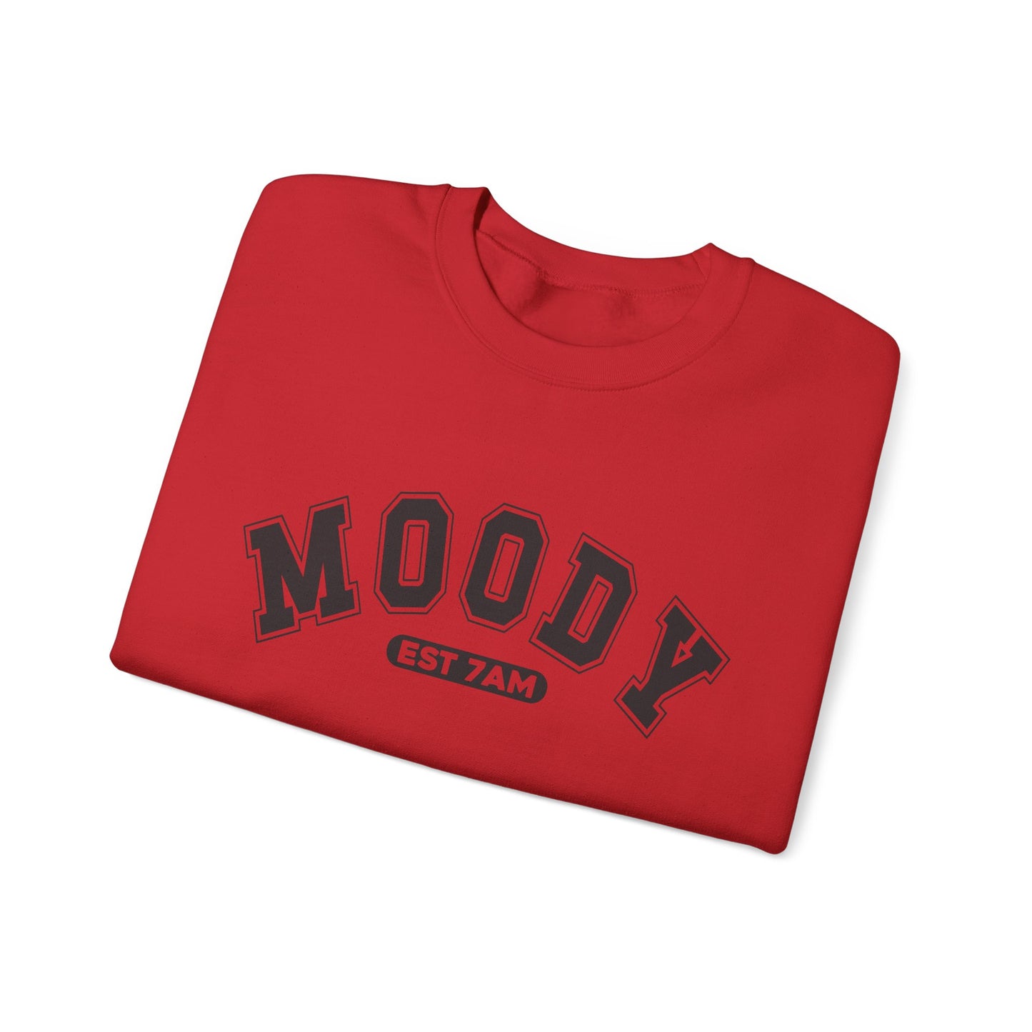 Moody 7am Crewneck Sweatshirt