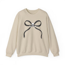 Load image into Gallery viewer, Skull and Bones Bow Crewneck Sweatshirt