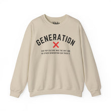 Load image into Gallery viewer, Generation X Pop Culture Unisex Sweatshirt