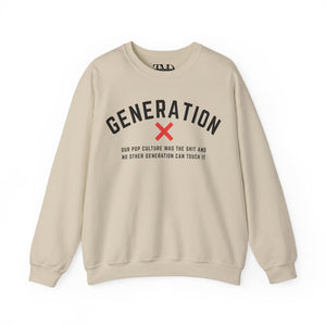 Generation X Pop Culture Unisex Sweatshirt