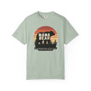 Mama Bear-Funny Shirt Comfort Colors T-Shirt - Gift for Mom, Mothers Day Gift