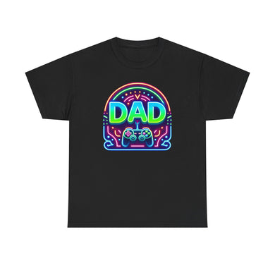 Neon Gamer T-Shirt - Gaming Dads Father's Day Gift