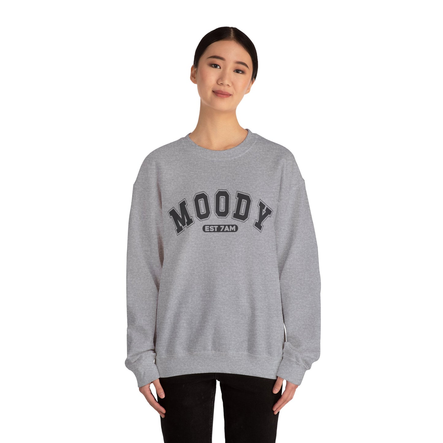 Moody 7am Crewneck Sweatshirt